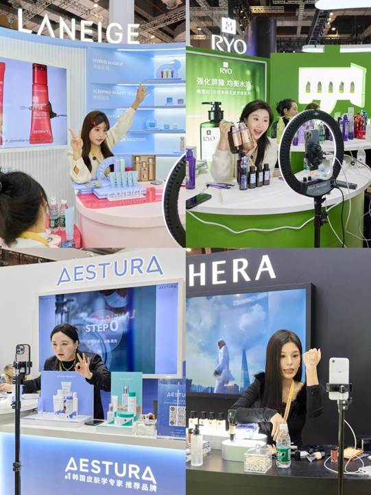 现场品牌直播，让更多消费者享受“小进博”福利